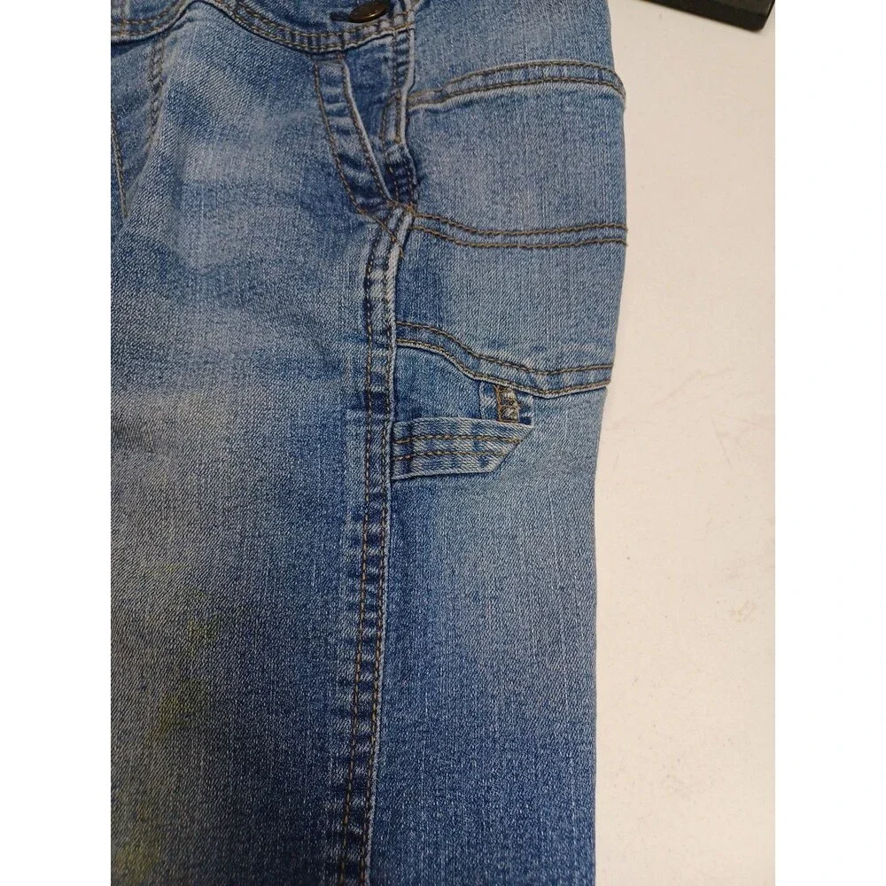 Oshkosh Bgosh Blue Denim Jean Overalls Sz 3T
